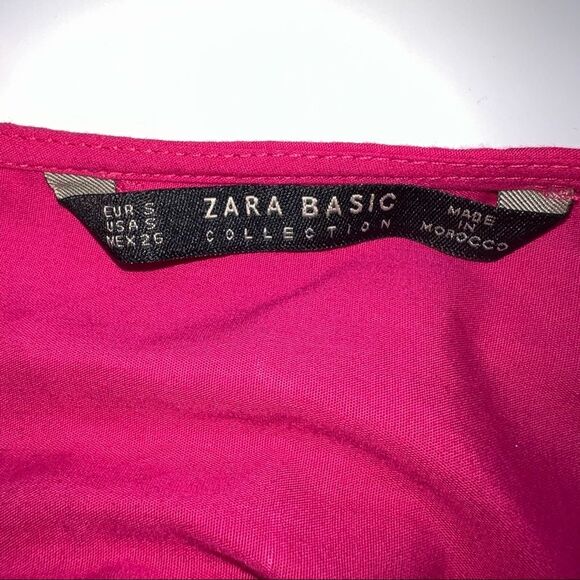 Zara Pink Open-Back Blouse - Picture 11 of 12